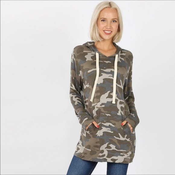 Dark Camo Hoodie - Picture 4 of 6